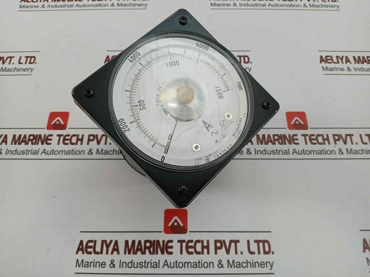Toyo Keiki Sevf-11 Ammeter 0 To 7500A F-qp021-004B