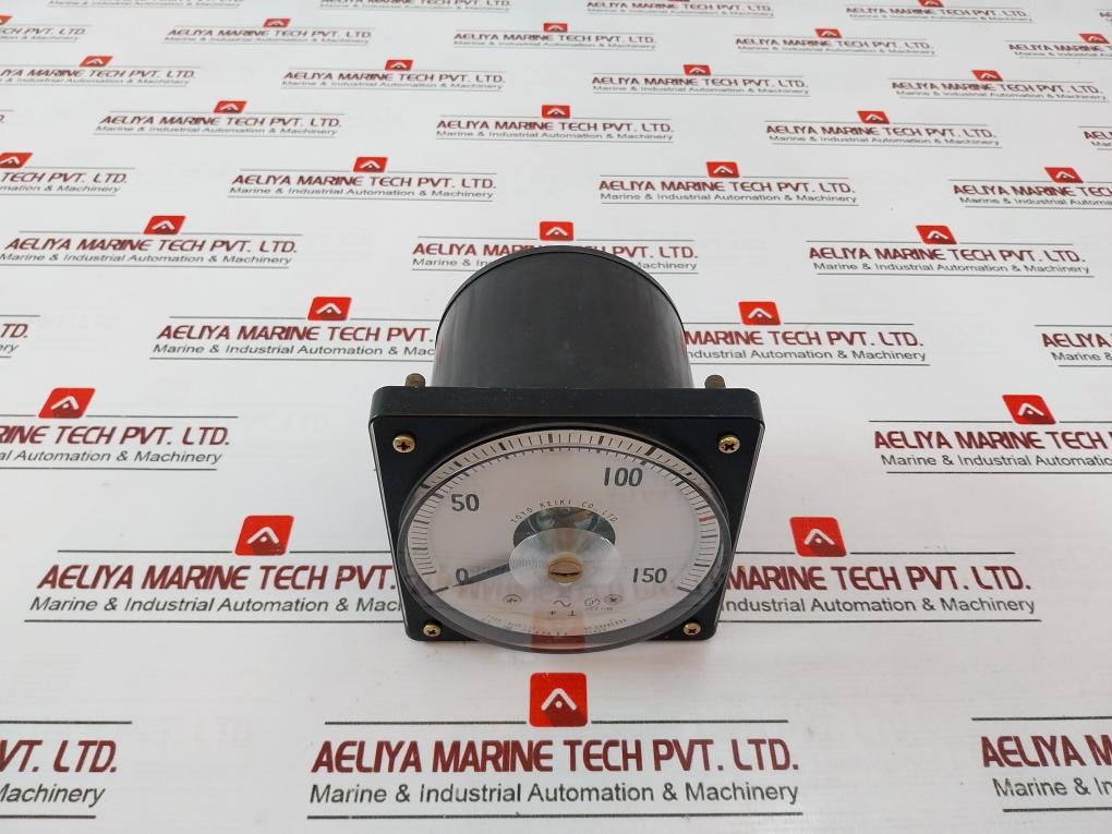 Toyo Keiki Sevf-11 Ammeter 150/5A 0-150A Ch303333 Sy-1136N-1