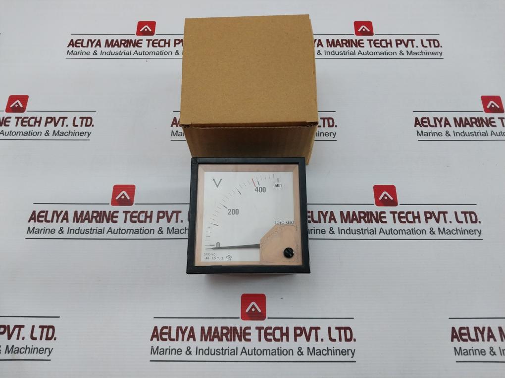 Toyo Keiki Srk-96 Volt Meter Bf321144 0-500V