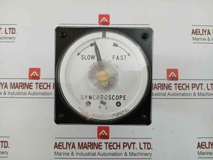 Toyo Keiki  Synchroscope 110V 50/60Hz Part No Lvf-11N