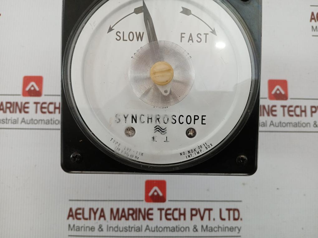 Toyo Keiki  Synchroscope 110V 50/60Hz Part No Lvf-11N