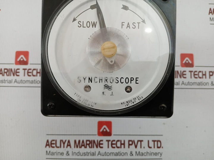 Toyo Keiki  Synchroscope 110V 50/60Hz Part No Lvf-11N