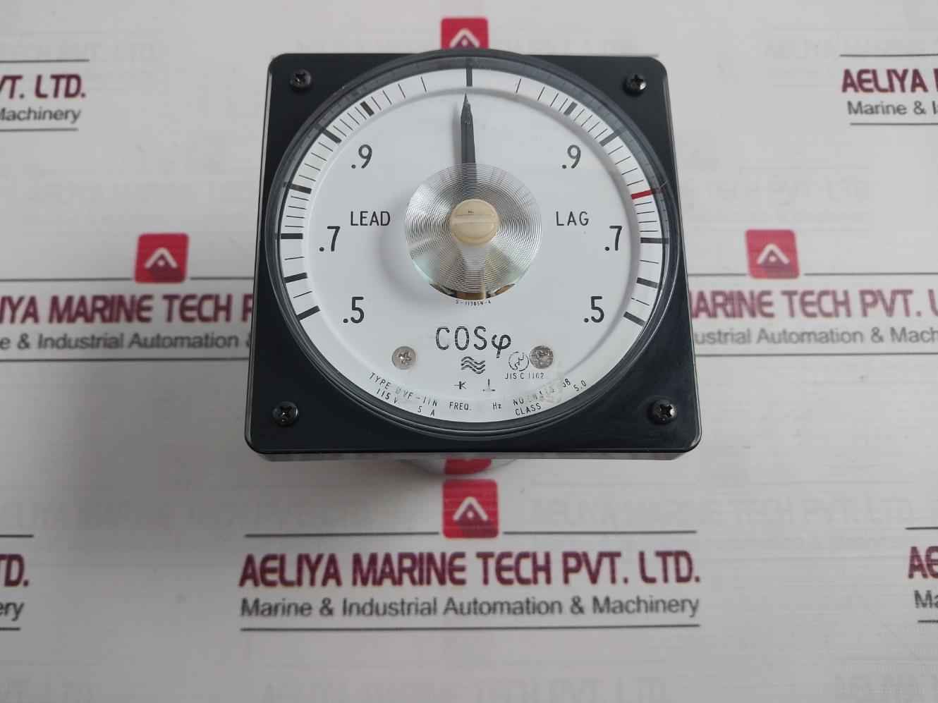 Toyo Keiki Uvf-11N Power Factor Meter 115V 5A