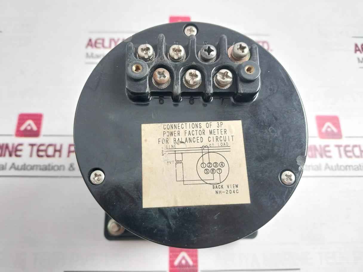 Toyo Keiki Uvf-11N Power Factor Meter 115V 5A