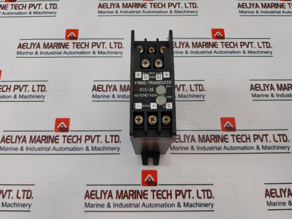 Toyo Keiki Vgs-2E V (Rms)-transducer Class 0.5