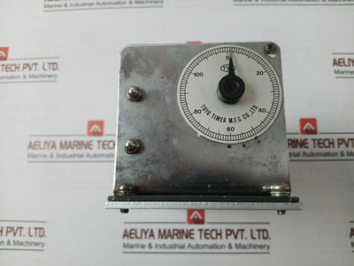 Toyo T7-1/2-60-7 M J Cam Timer D-5N 0 To 120, 100V 60Hz Ac 200V 1 Rpm