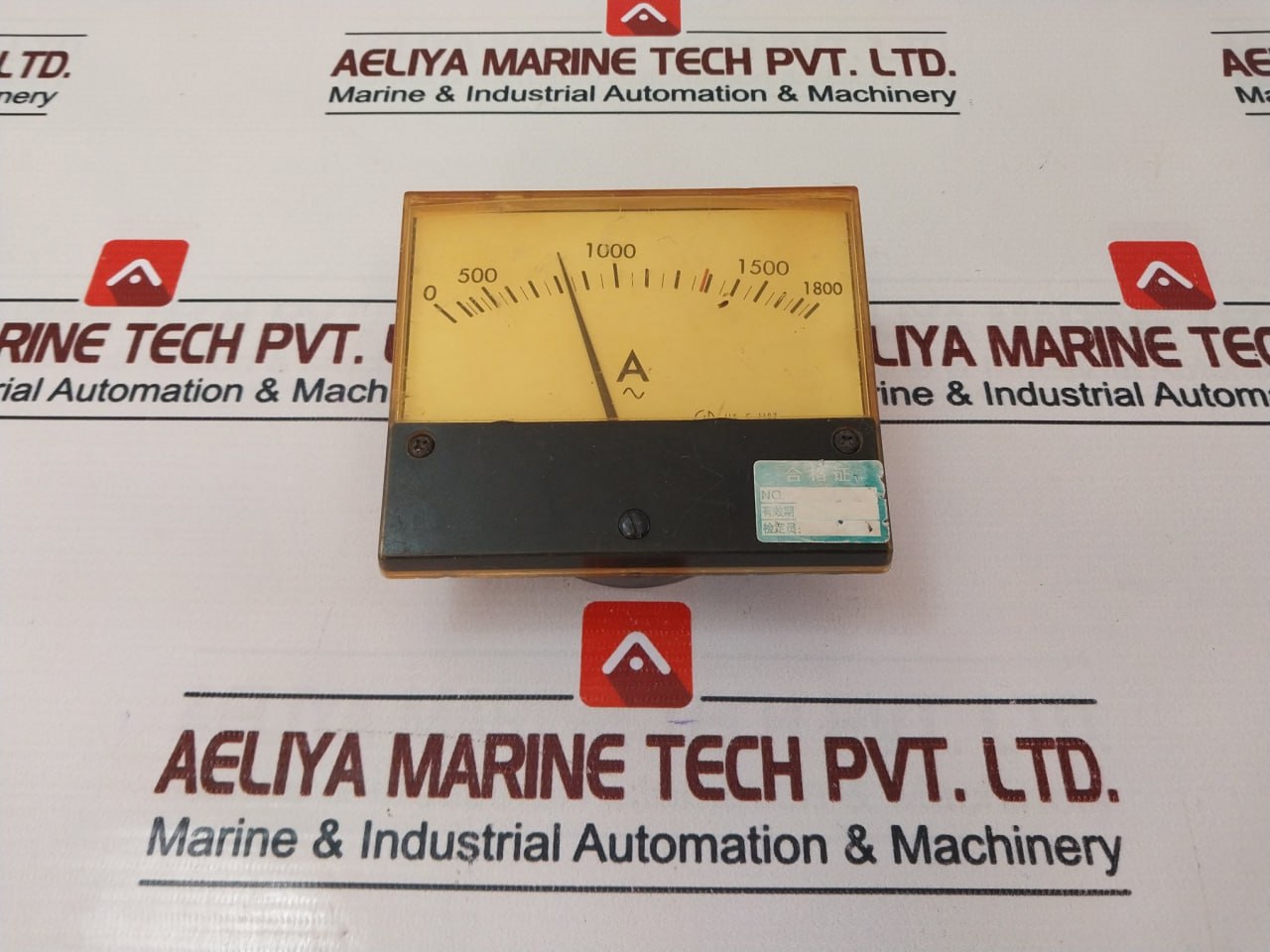 Toyo Keiki Acf-12N Analog Ammeter 0-1800 A 5A