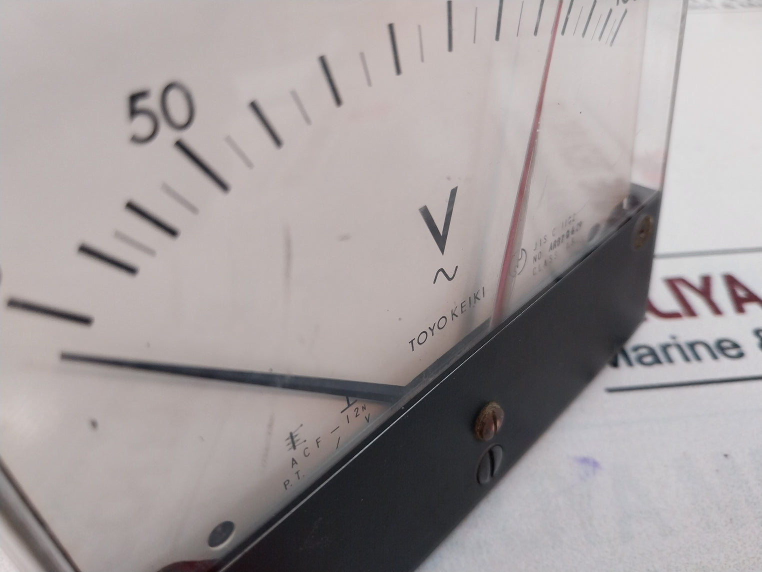 Toyo Keiki Acf-12N Volt Meter 0-150V Arb70629