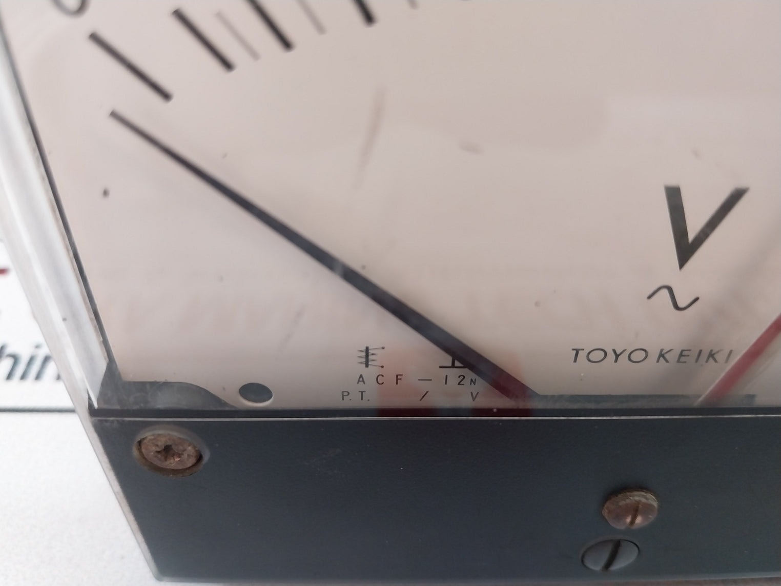 Toyo Keiki Acf-12N Volt Meter 0-150V Arb70629