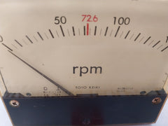 Toyo Keiki Dcf-12N Rpm Meter 0-150Rpm