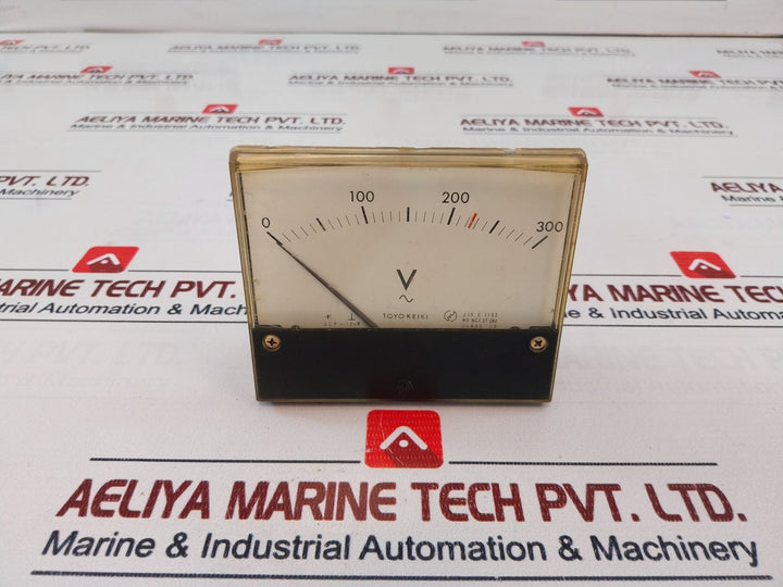 Toyo Keiki Scf-12Nv Voltmeter 0-300V