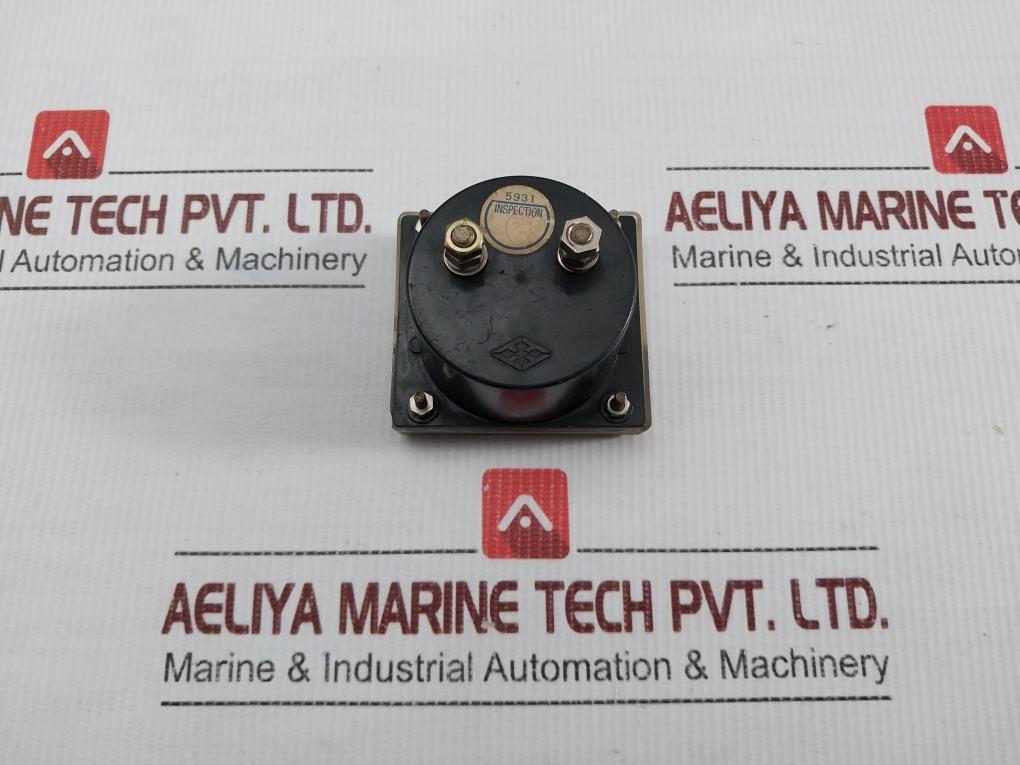 Acf-6 Toyokeiki 0 To 15/45 A Analog Panel Ammeter