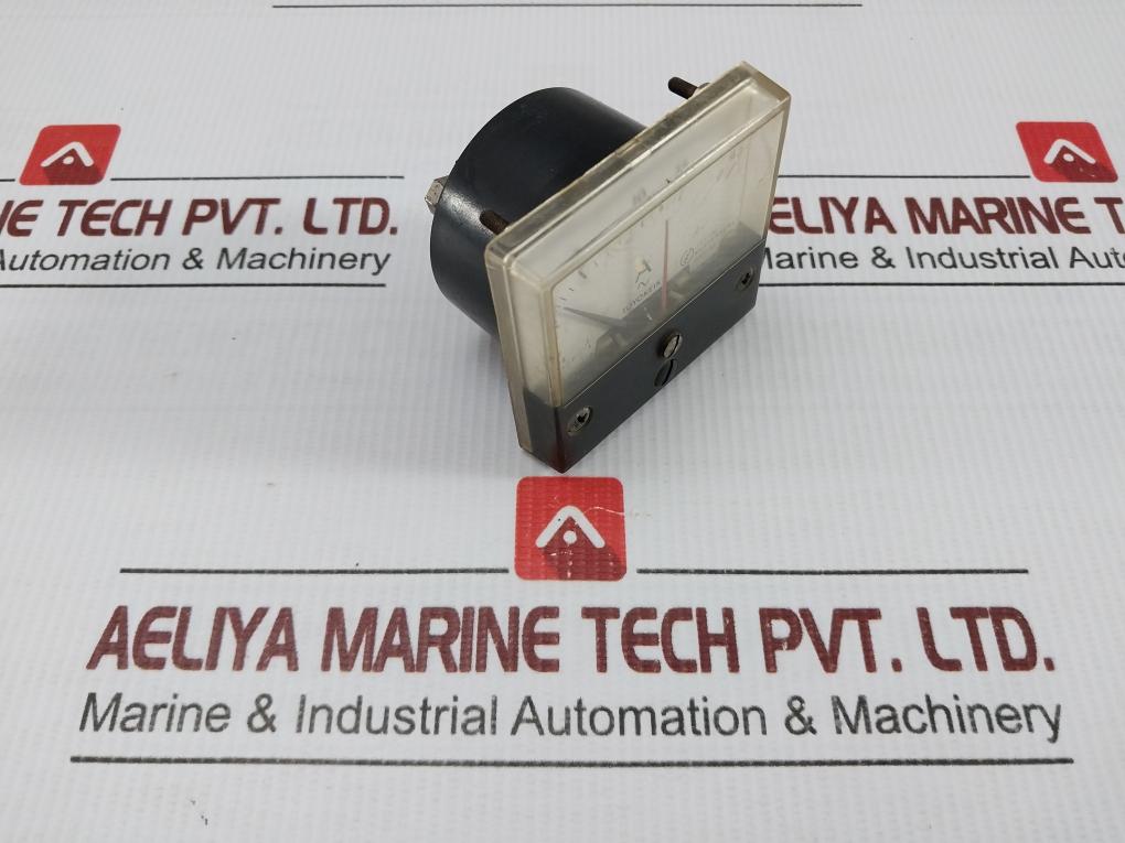 Acf-6 Toyokeiki 0 To 15/45 A Analog Panel Ammeter