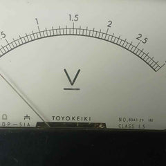 Toyokeiki Dp-51A Voltmeter 0 To 3V