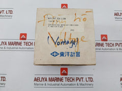 Toyokeiki Volt Meter Jq0508139 0-600V