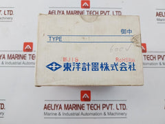 Toyokeiki Volt Meter Jq0508139 0-600V