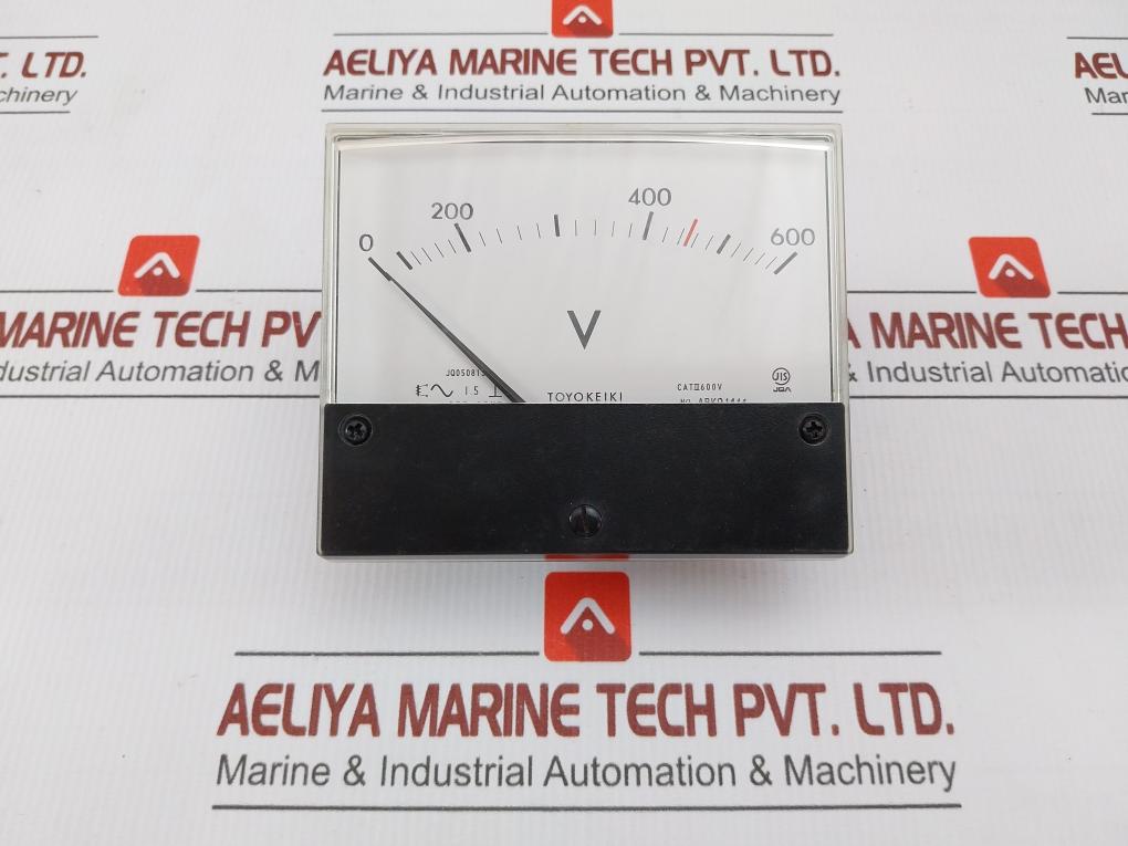 Toyokeiki Volt Meter Jq0508139 0-600V