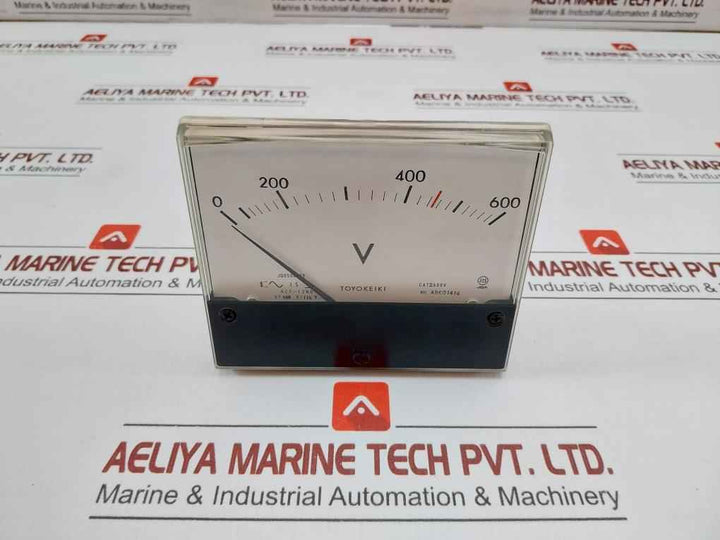 Toyokeiki Volt Meter Jq0508139 0-600V