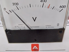 Toyokeiki Volt Meter Jq0508139 0-600V