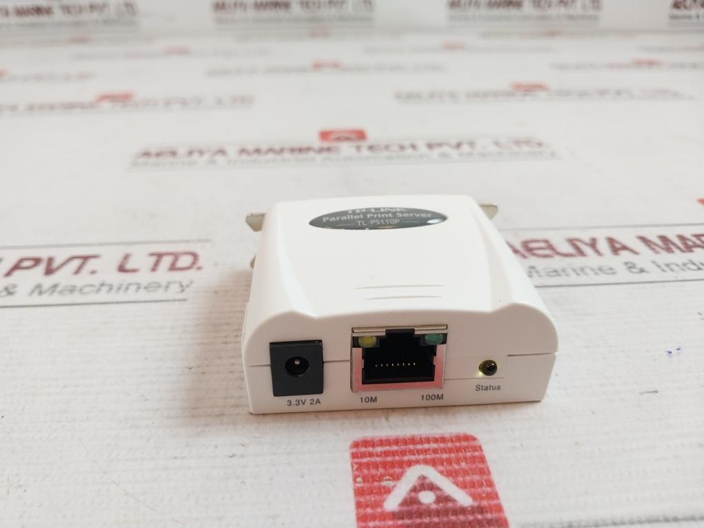 Tp-link Tl-ps110P Single Parallel Port Fast Ethernet Print Server Ver 1.5 3.3Vdc