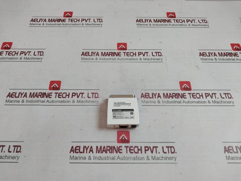 Tp-link Tl-ps110P Single Parallel Port Fast Ethernet Print Server Ver 1.5 3.3Vdc