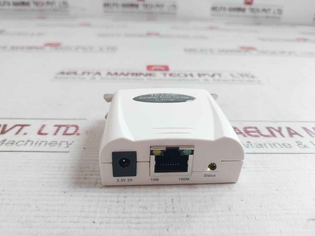 Tp-link Tl-ps110P Single Parallel Port Fast Ethernet Print Server Ver 1.6 1507C