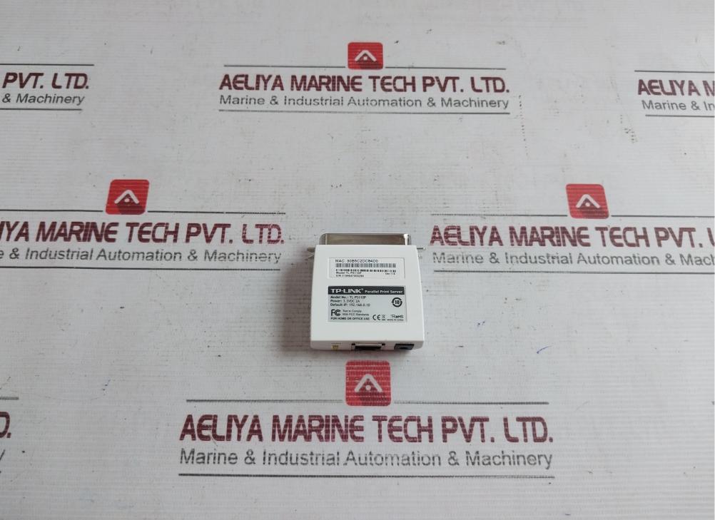 Tp-link Tl-ps110P Single Parallel Port Fast Ethernet Print Server Ver 1.6 1507C