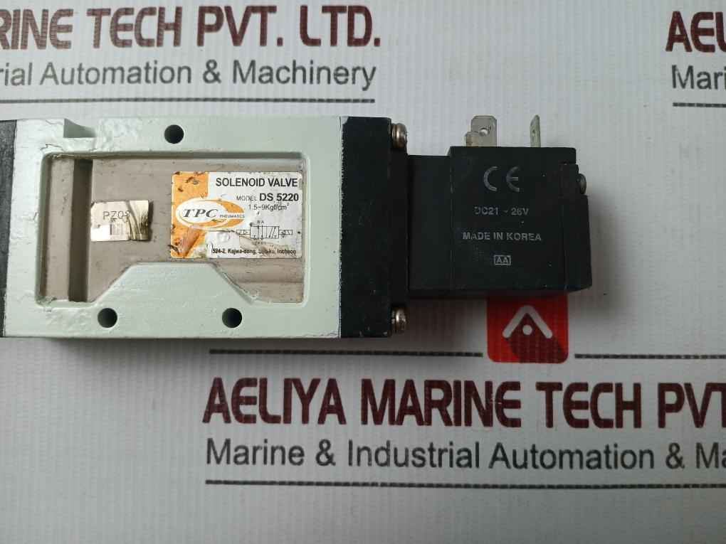 Tpc Ds 5220 Solenoid Valve Pz03 Dc21-26V