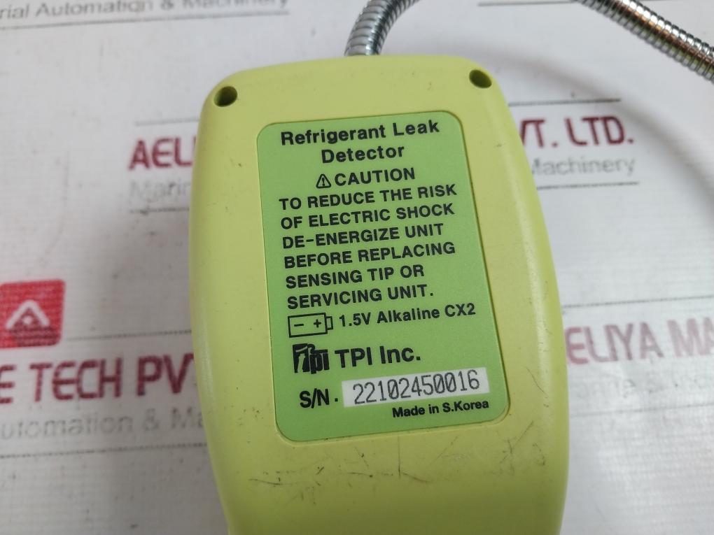 Tpi 753A Refrigerant Leak Detector Ver.2.3