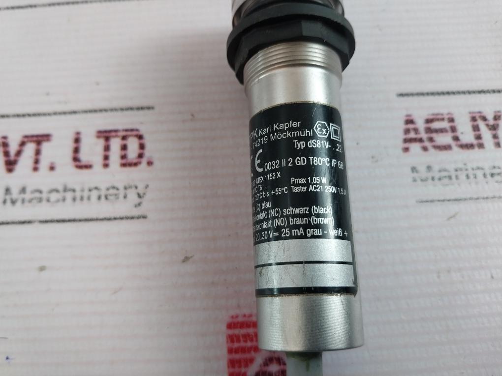 Tpk Karl Kapfer Ds81V Pressure Sensor