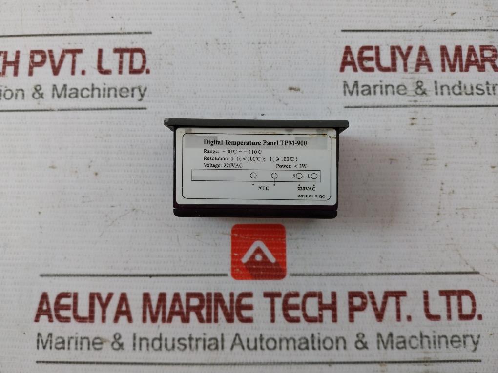 Tpm-900 Digital Temperature Panel 220Vac