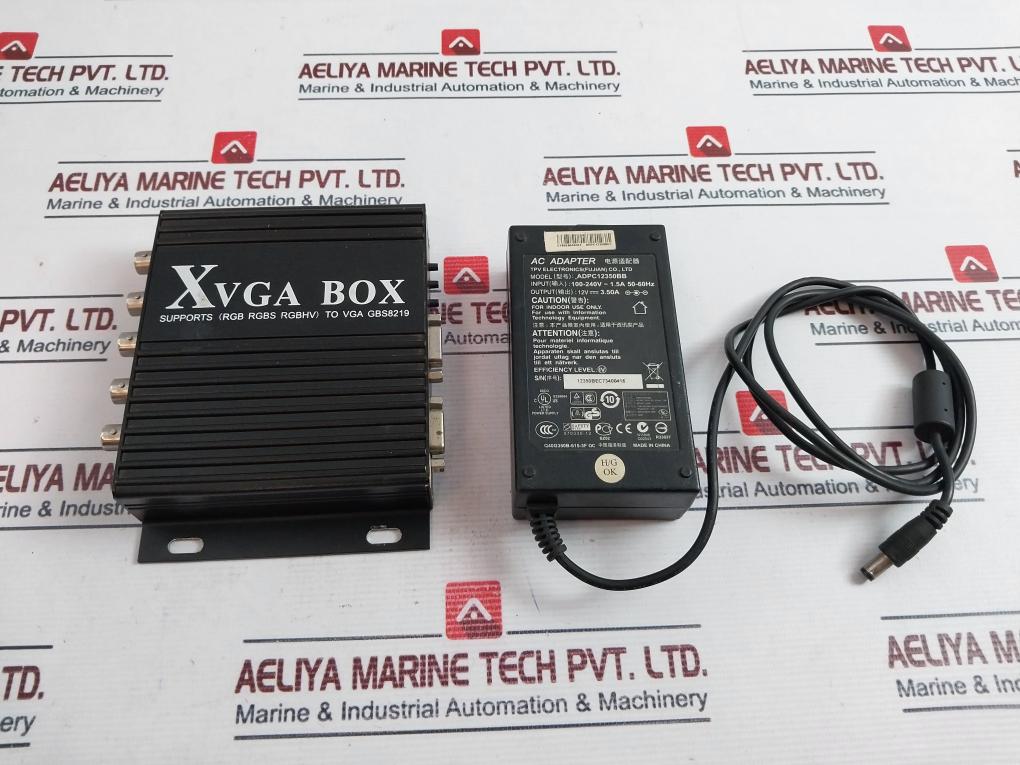 Tpv Electronics Adpc12350Bb Xvga Box W/ Ac Adapter Set 50/60Hz
