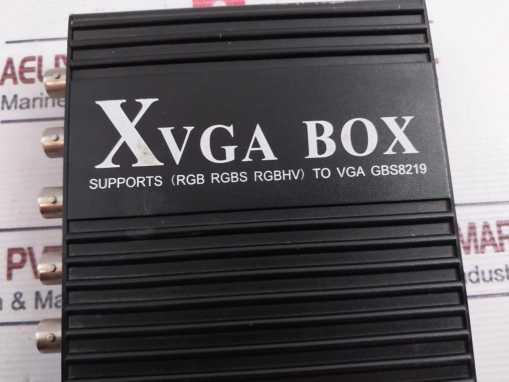 Tpv Electronics Xvga Box Gbs8219 W/ Ac Adpc12350Bb Adapter Set 50/60Hz