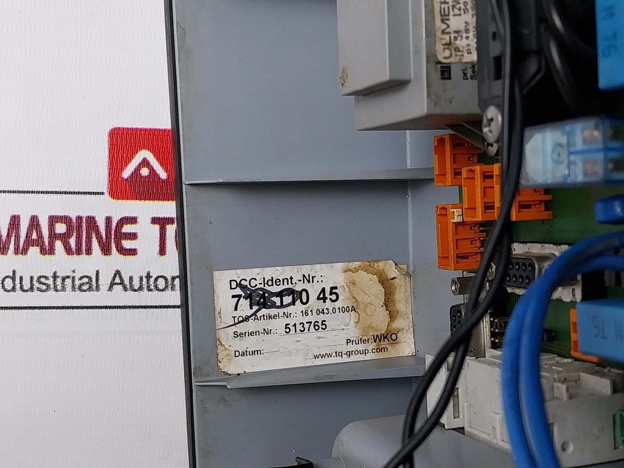 Tq Systems 161 043.0100A Controller Box Rev 301