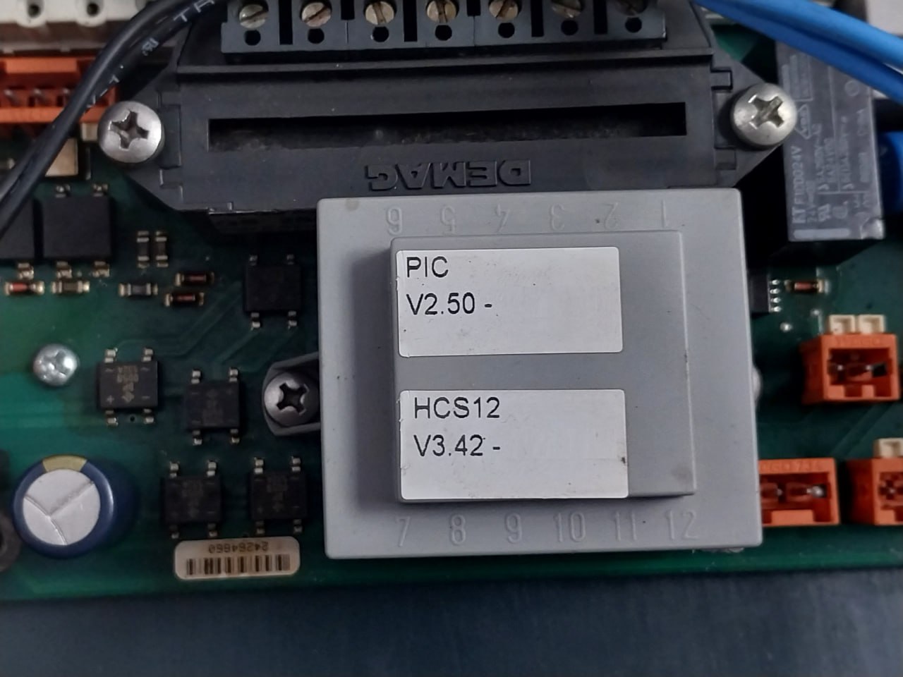 Tq Systems 175 727.0405A Controller Box Gv2-le22 25A Rev: 301 V3.42