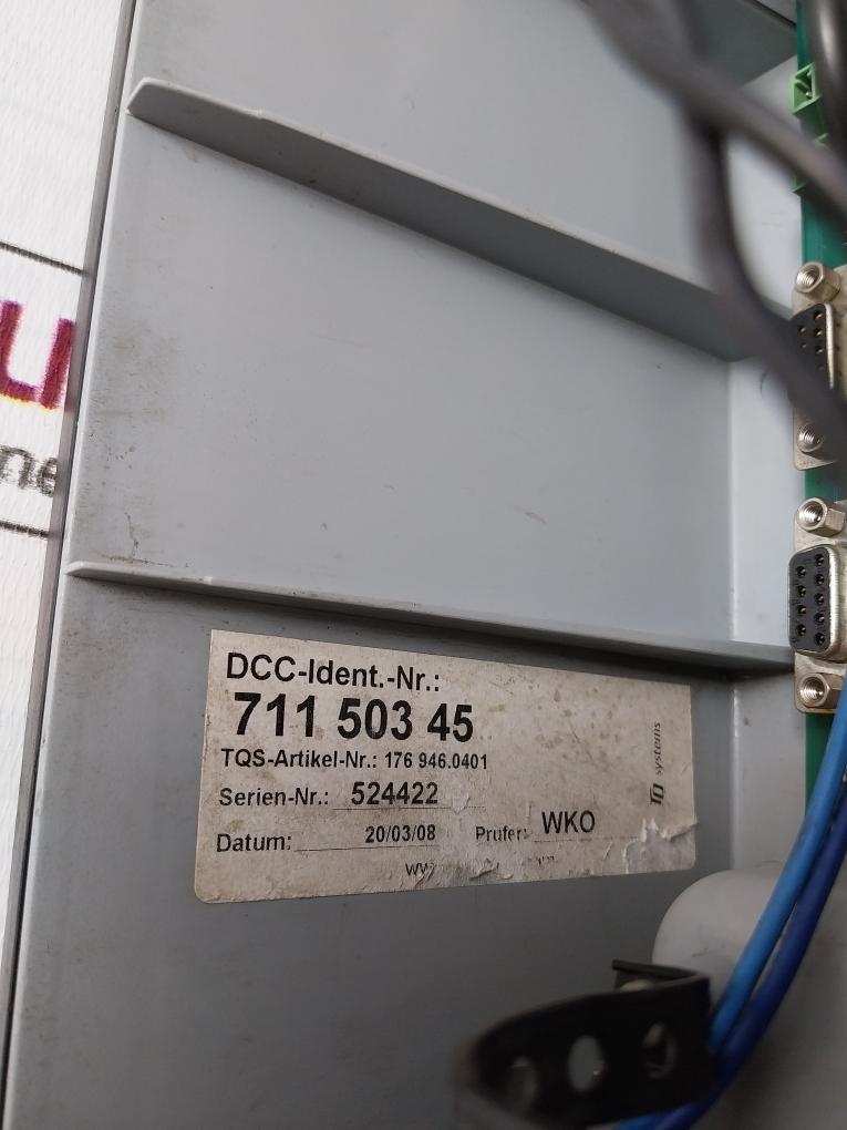 Tq Systems 176 946.0401 Controller Box Gv2-le16 14A 94V