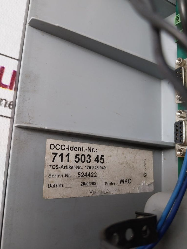Tq Systems 176 946.0401 Controller Box Gv2-le16 14A 94V