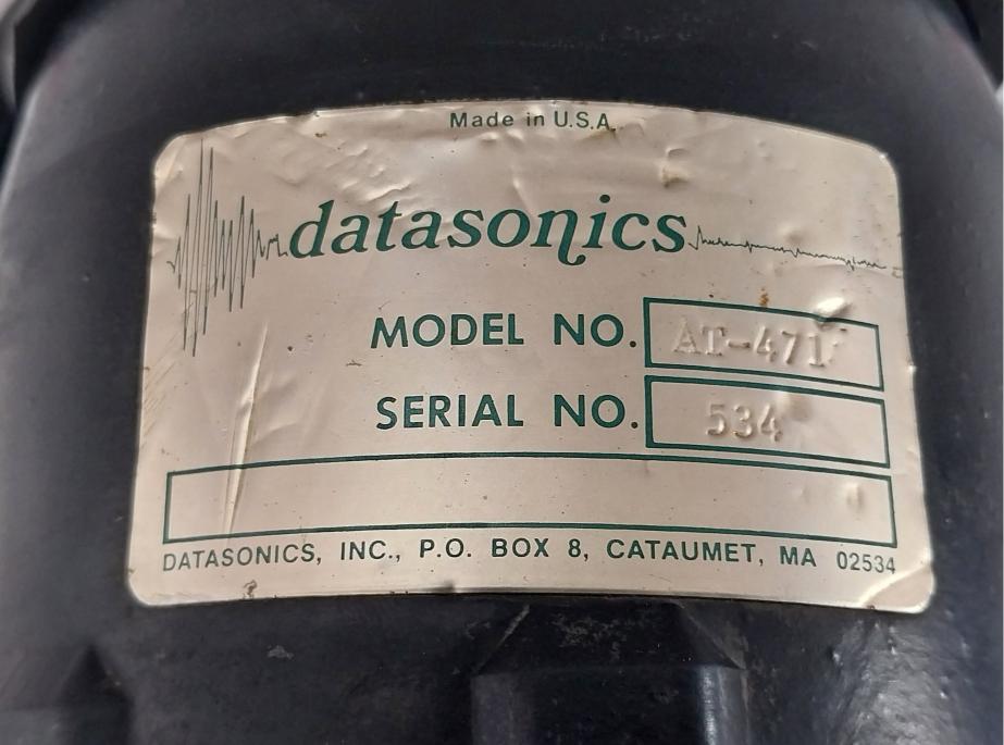 Tr-75 At-471 Sub-bottom Underwater Sonar Sensor Massa