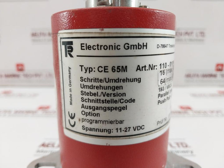 Tr Electronic 11-27Vdc Absolute Rotary Encoder Ce 65M