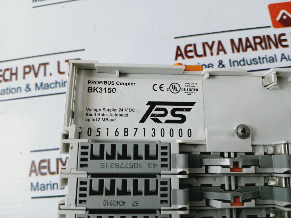 Tr Systemtechnik Bk3150 Profibus Compact Bus End Terminal Coupler 24V Dc