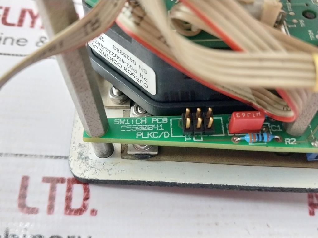 Trackerball P50-400230-6500 Cursor Controls Pointer Interface Board Switch Pcb