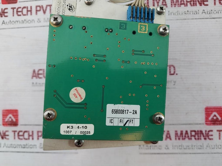 Trackerball P50-400230-6500 Cursor Controls Pointer Interface Board Switch Pcb