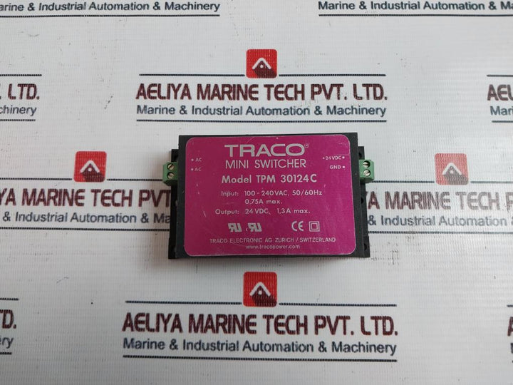 Traco Electronic Tpm 30124C Mini Switcher 100-240 Vac 50/60 Hz 0.75A Max