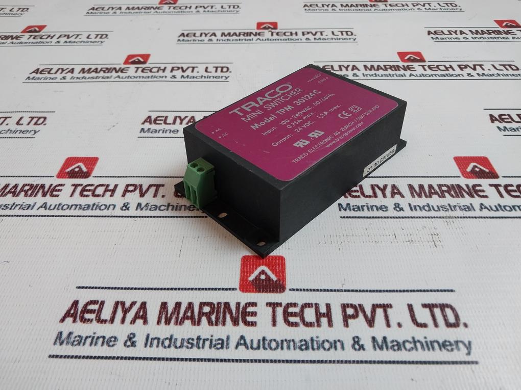 Traco Electronic Tpm 30124C Mini Switcher 100-240 Vac 50/60 Hz 0.75A Max