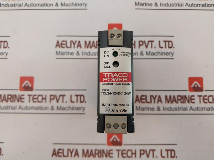 Traco Power Tc 124Dc 24W Industrial Power Supply 8-75Vdc