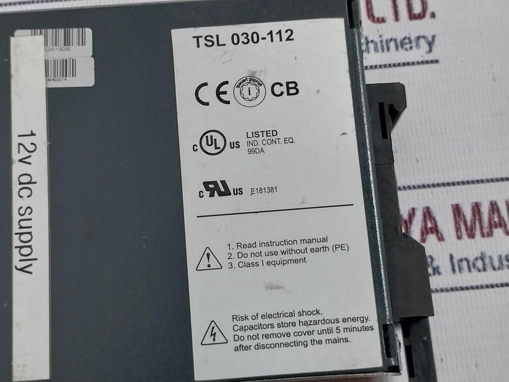 Traco Power Tsl 030-112 Industrial Power Supply 12Vdc/2.5A