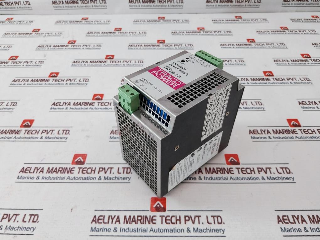 Traco Power Tsp 360-124 Industrial Power Supply 115/230Vac - 6,0/3,0A 50/60Hz