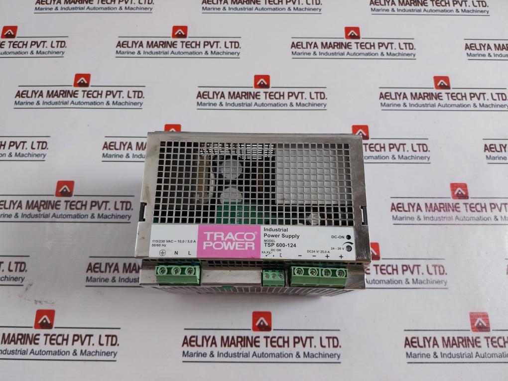 Traco Power Tsp 600-124 Industrial Power Supply 50/60Hz