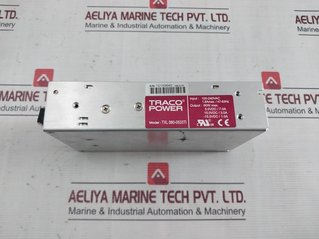 Traco Power Txl 060-0533Ti Power Supply 60W Max