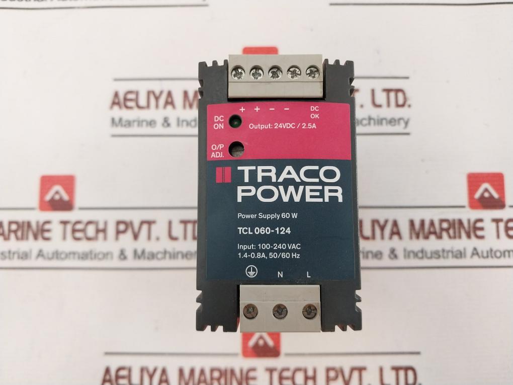 Traco Tcl 060-124 Power Supply 60W 100-240 Vac